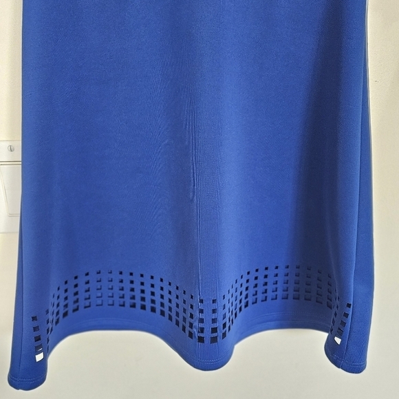 Zunie Blue Skater Dress - Picture 4 of 10